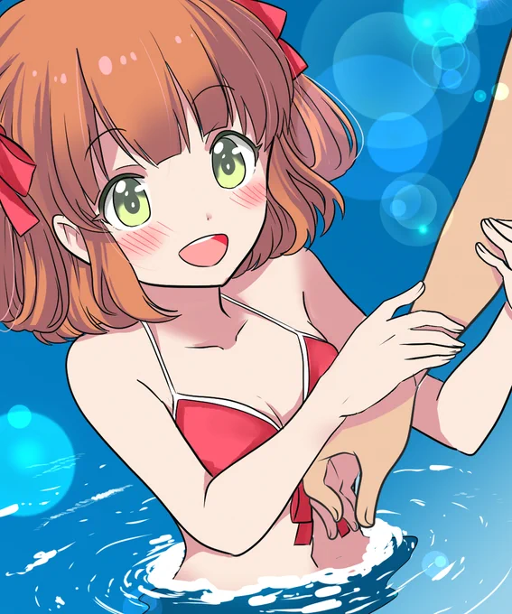 水着リノちゃん
手を引っ張られたいわ
#プリコネR #プリンセスコネクト 