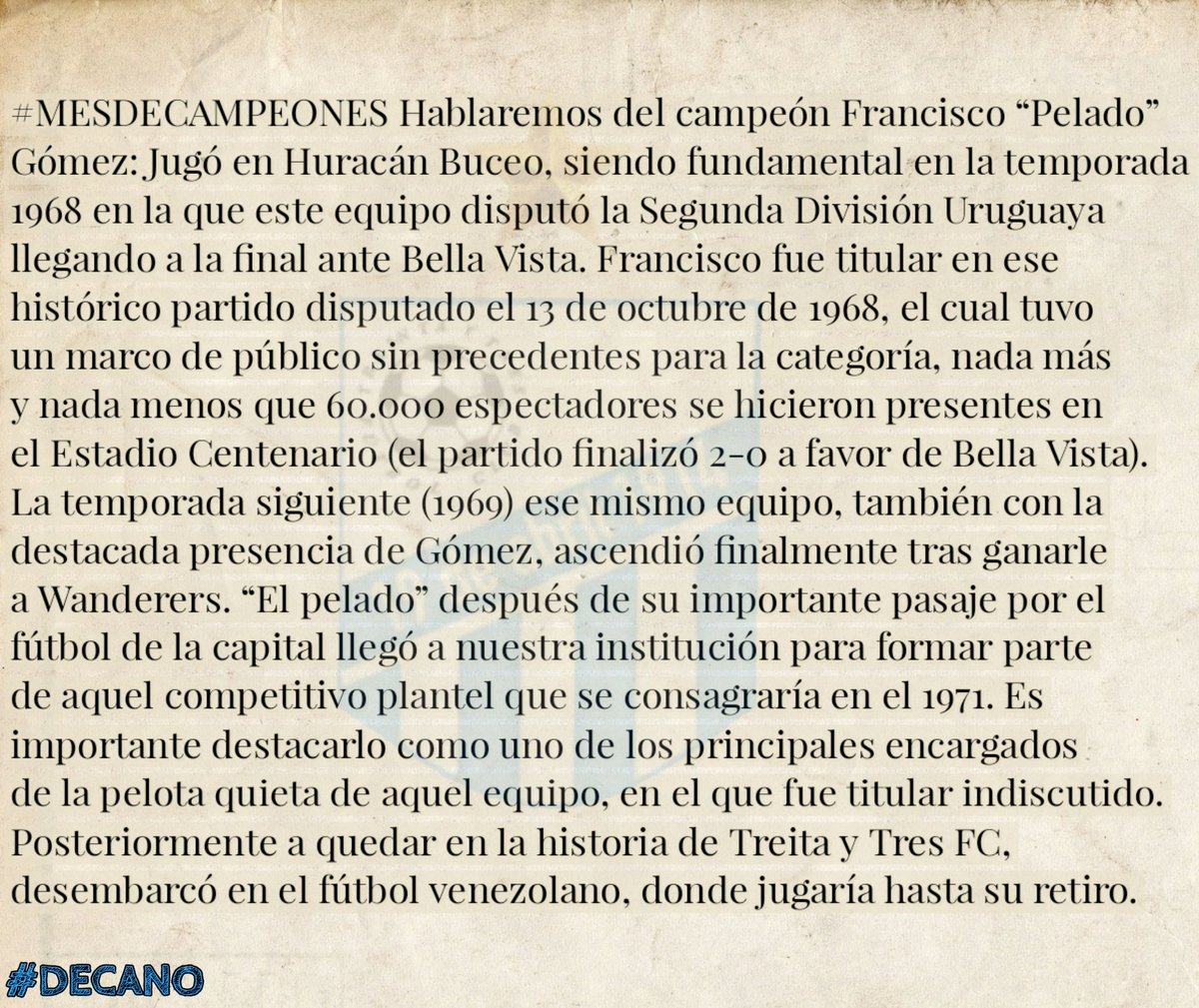 decano_1914's tweet photo. #MESDECAMPEONES https://t.co/nNNvqjkNdQ