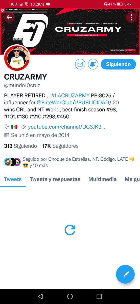 Carlos84510's tweet photo. @mundo10cruz @cryptothundeer Listo brouuu ojala ganar suerte a todos https://t.co/hrruQU3zlV