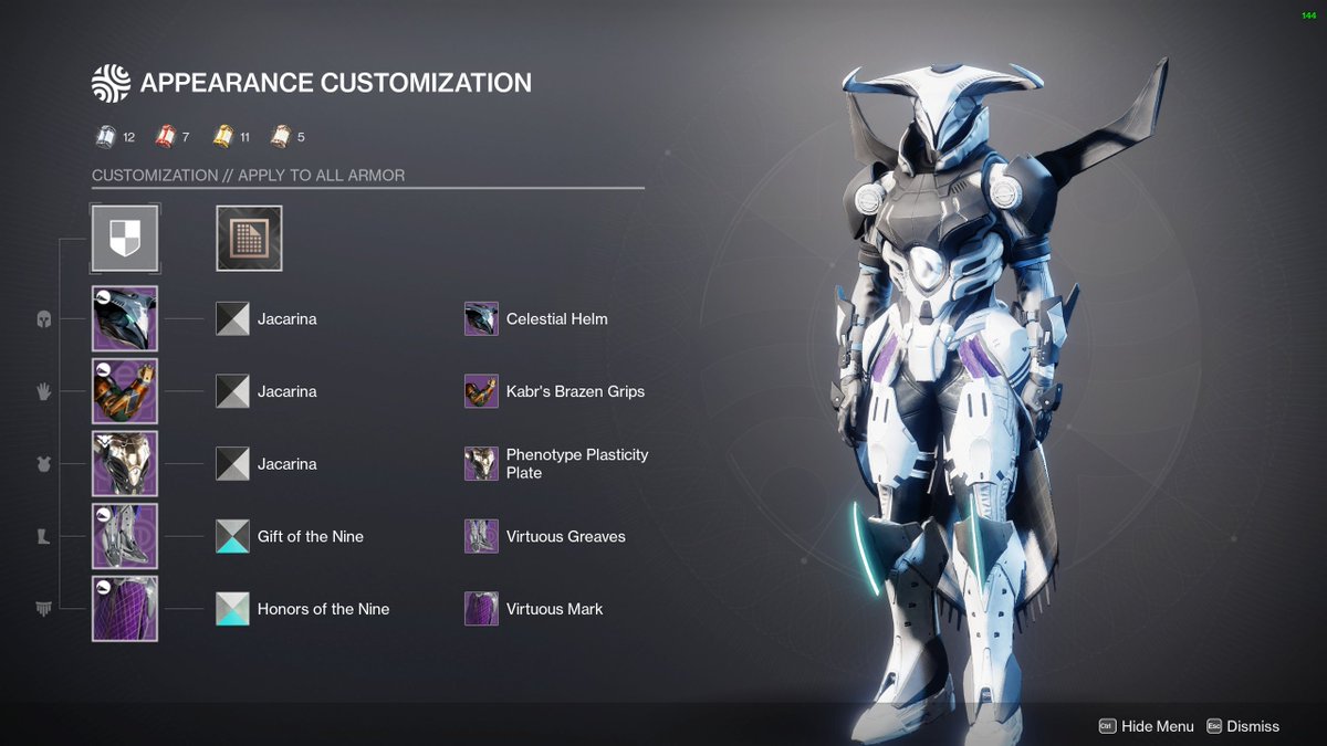 My three characters, but my Warlock will always be my #1. Always throw in a hint of purple somewhere 💜  #SplicerFashionShow