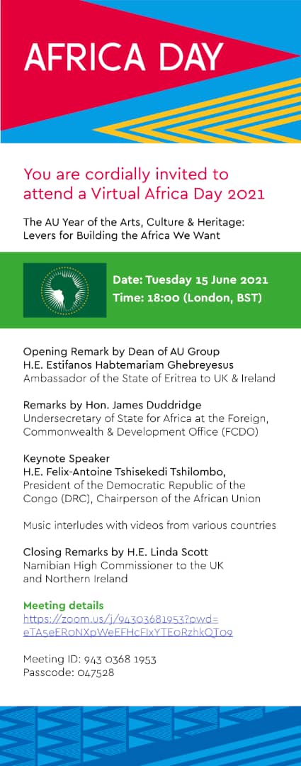 Join the Virtual Africa Day Event