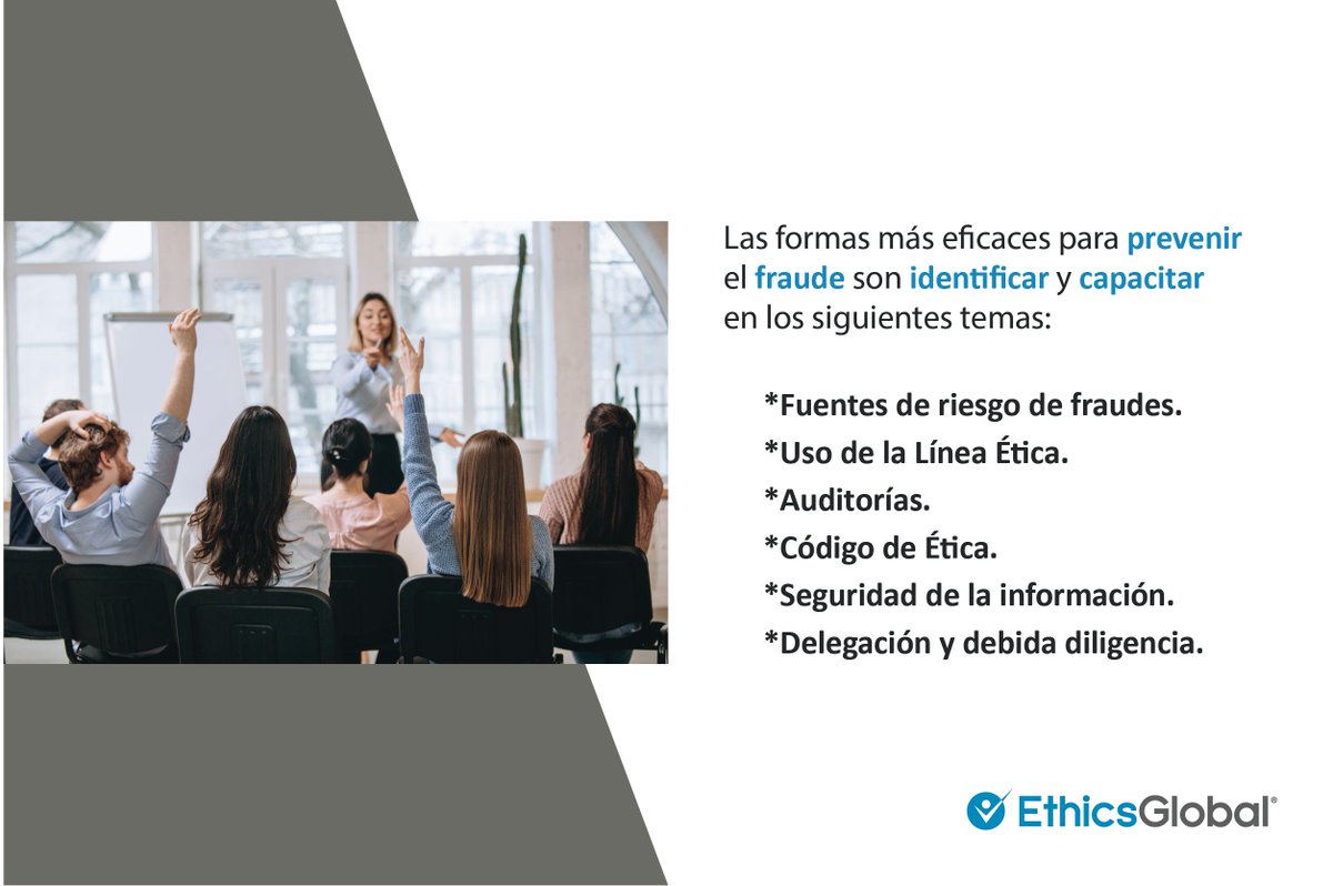 ethicsglobal's tweet photo. EthicsGlobal desarrolla herramientas para que cada organización adopte #MejoresPracticas. 
Acércate a nuestros #ComplianceAdviser que serán tu guía.

#SeÉtico
#SeEthicsGlobal

Conoce más: https://t.co/UTN2o8cSf8 https://t.co/n9dvyR0bXc