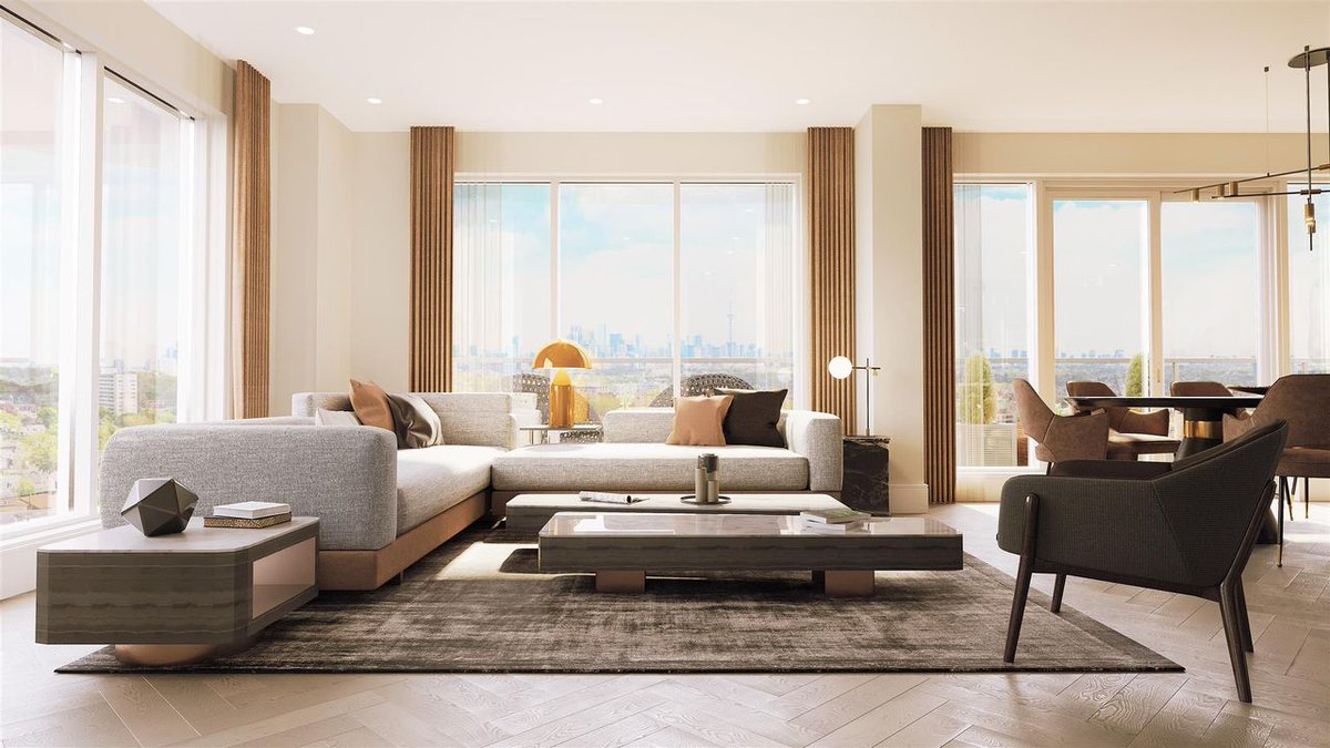 Aareas's tweet photo. Same living room, different time of day 🌙☀️
Which one do you prefer? 
#interiordesign #rendering #toronto #livingroom #interiordecor https://t.co/z17J4UVunJ