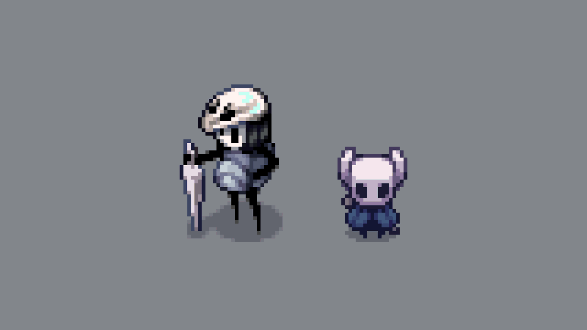 Quirrel - Hollow Knight! 

#pixelart #aseprite #gamedev #HollowKnight #hollowknightfanart #hollowknightart