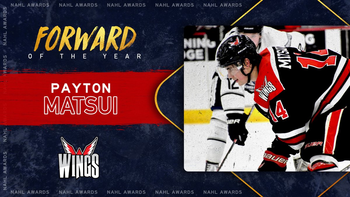 2020-21 #NAHL Forward of the Year: Payton Matsui <a href="/AberdeenWings/">Aberdeen Wings</a> nahl.com/news/story.cfm…