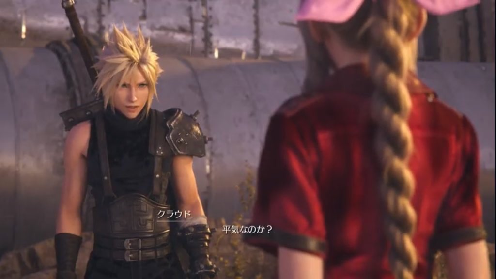 ActuallyCloud's tweet photo. [FFVIIR]

Cloud &amp; Aerith flirting! 💕

#FF7R #FF7R_inter #FinalFantasy #ff7 #Clerith #クラエア #SquareEnix https://t.co/wGgj35oGkD