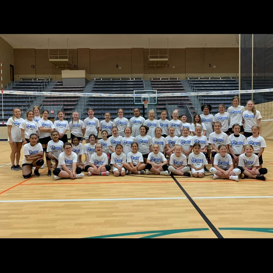 ArenaVolleyball's tweet photo. First two days of Summer Camp for Arena Volleyball were a big success!  Great work kids!
#AVBC
#Arena
#BuiltDifferent 
#AllIn
@ArenaSiouxCity https://t.co/IETKKbH9bK