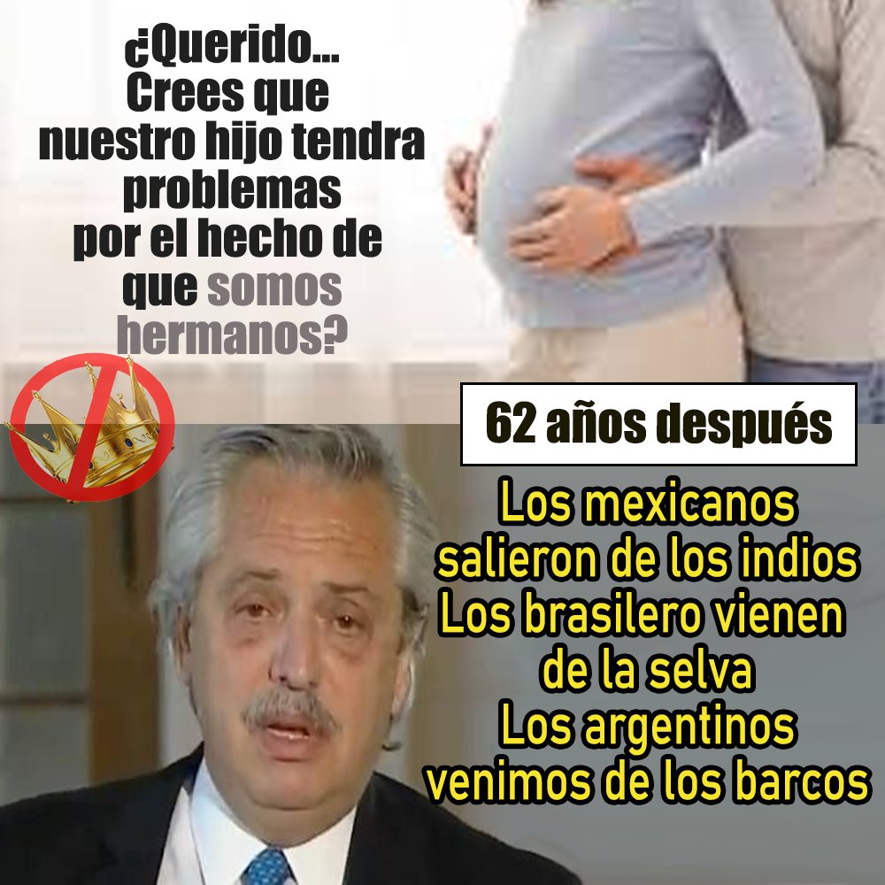 findemonarquia's tweet photo. #VerguenzaNacional #Presidente #INADI #España #Alberto #MARDEDUDAS #OtraOperetaEnFormosa #Mexico #Indios Los Argentinos #Bruto #Brasil #Fiambrola #Selva #Orsini #Barcos Ah Pero Macri #Europeos Perdón Brasil #Mercosur https://t.co/9J4hM8Nwau