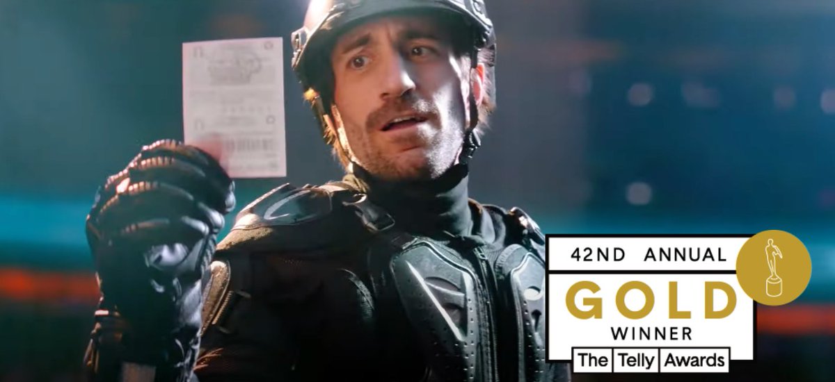 CraftyApesVFX's tweet photo. We are excited to share our commercial spot for the #NJLottery won GOLD at the #TellyAwards! We are so proud of our team who created all of the #VFX and provided on-set supervision, led by #VFXSupervisor Jeff Butler. Congrats to #PureRED & the entire team. https://t.co/NfciFXtP3L https://t.co/KfUxImMg5M