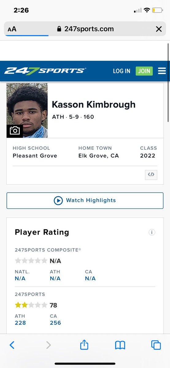 KassonKimbrough's tweet photo. Thankful to receive 2⭐️@BrandonHuffman @CUC_Coaches @Coach_Taylor615 @CoachE916 @Six_witIT @coachmattcosta https://t.co/qYMCF1id9b
