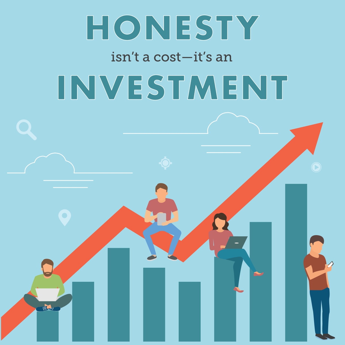 "Honesty isn't a cost; it's an investment that will drive better products, experiences, sales, marketing, finance, culture, and more."

Learn about using honesty strategically in the workplace via our #AuthorConnect Chat on 7/1, 10am PT with <a href="/PeterKozodoy/">Peter Kozodoy</a>: bit.ly/3pFmt7a