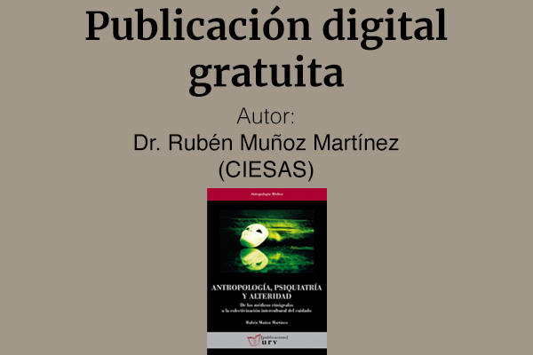CentrosConahcyt's tweet photo. ¡Es momento de leer!
«Antropología, psiquiatría y alteridad», de Rubén Muñoz, investigador del @ciesas.

Aprovecha la versión digital, totalmente gratuita. Descárgala en el link: https://t.co/Yvmdxk8ES7
 
#MiradasCIESAS https://t.co/J2ATc0iiyo