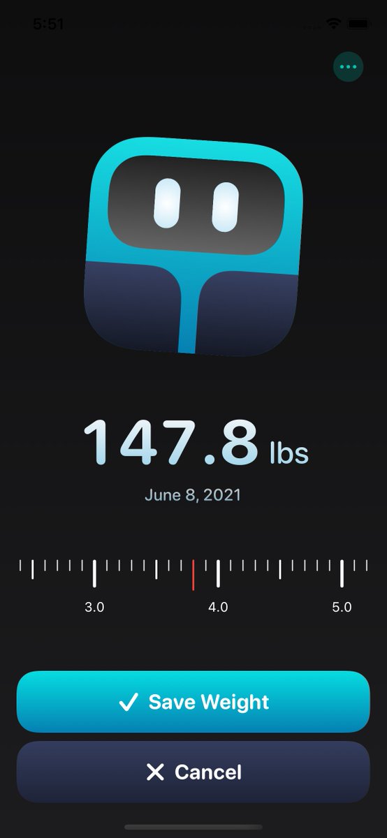 Weightless_app tweet picture