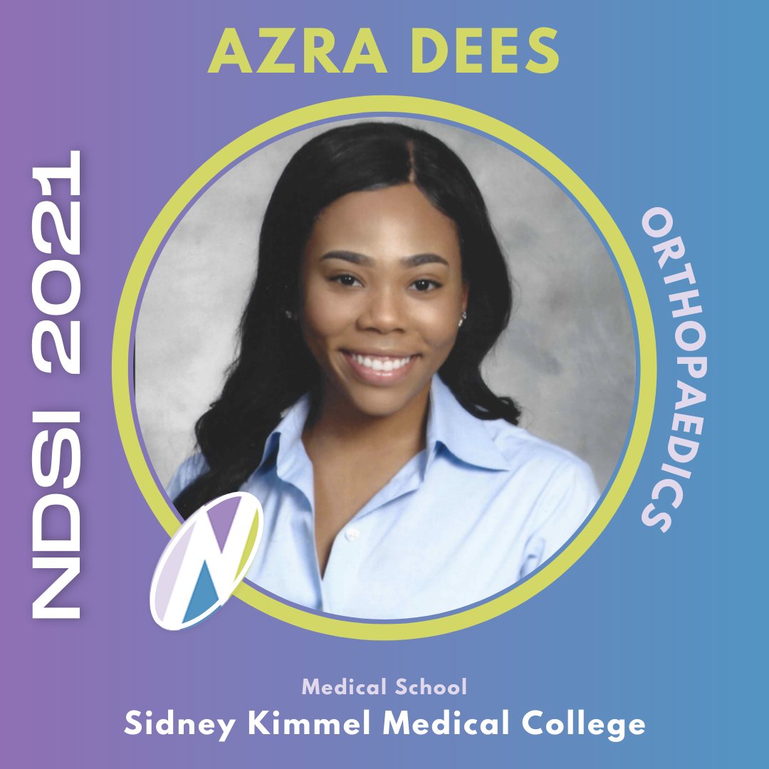 nth_dim's tweet photo. We want to introduce the 2021 Nth Dimensions, Diversity Defenders! This year we are honored to lead a class of 43  medical students, our largest NDSI class YET!

Featuring:
Azra Dees
Barbara Pierre Louis
Jhunnelle Walters
Alejandro Perez-Albela https://t.co/auIJU2B8Bj