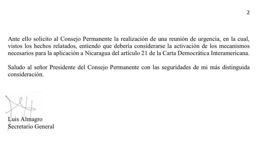 Luis Almagro tweet media