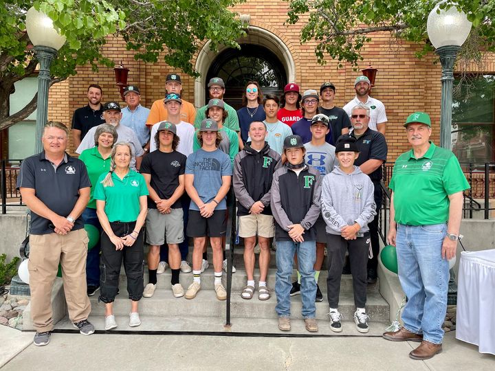 Congratulations to the Churchill County High School Boys' Baseball team for their recent Northern 3A East championship. Mayor Tedford, Councilman Richardson, Councilwoman Frost, and Councilwoman Kent recognized the team with a celebration in the City Hall Courtyard.