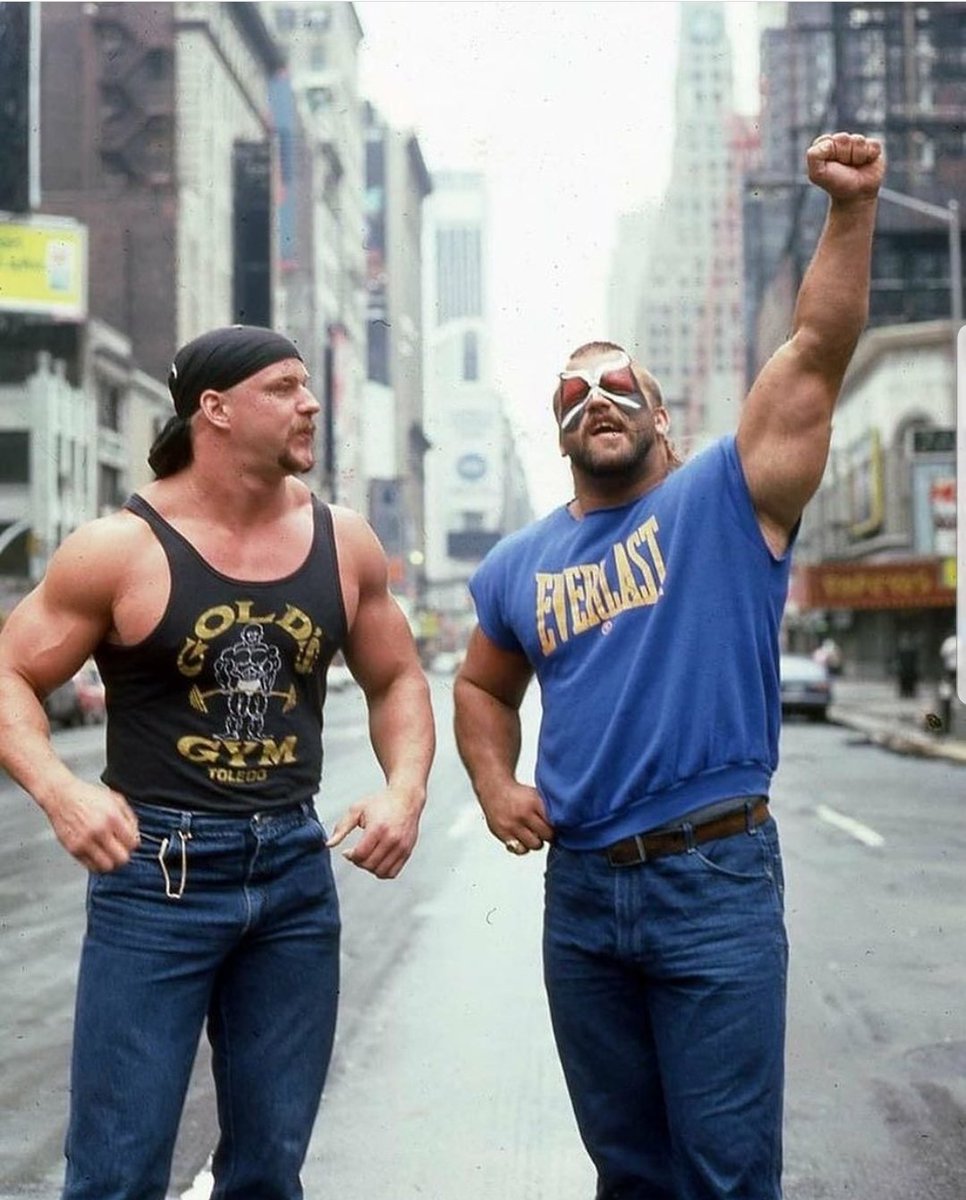 OldWrestlingPic's tweet photo. Stumbled upon this photo on Instagram. Made me both happy and sad. Probably shot by @Starshot9 #RIPLOD https://t.co/sXBurltzXx