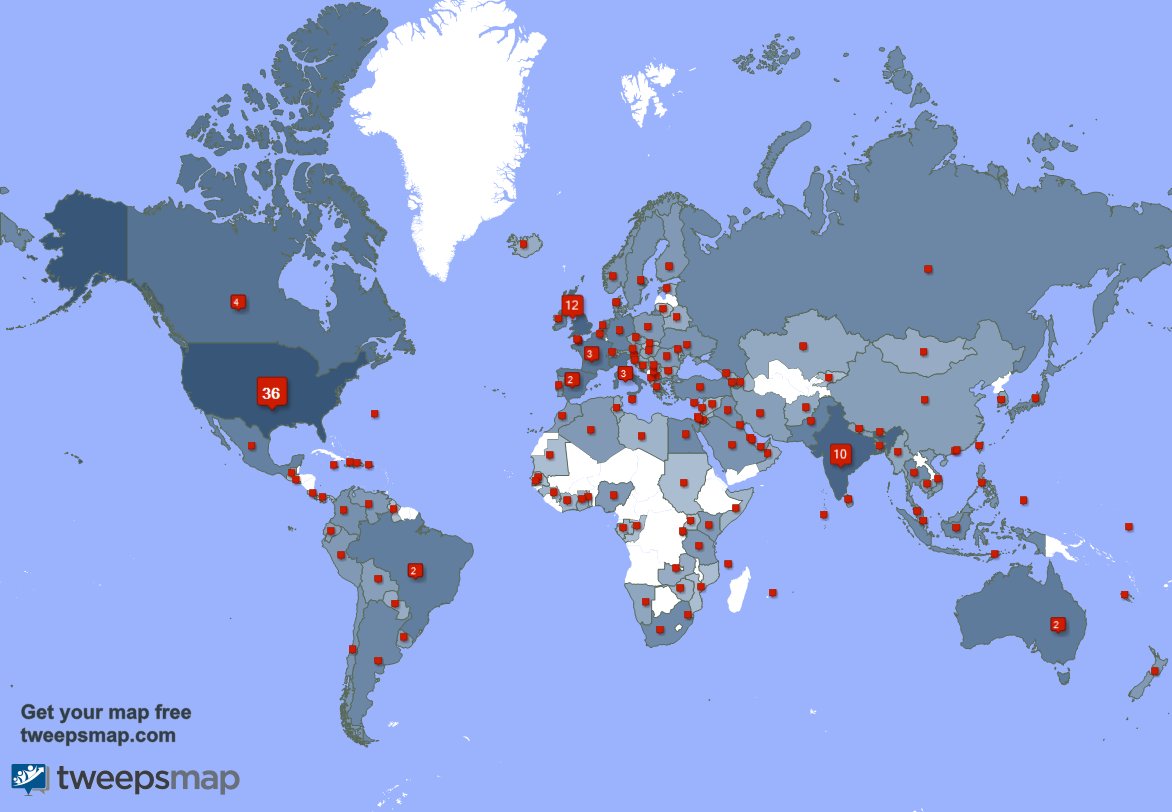 I have 2 new followers from Canada 🇨🇦, and more last week. See tweepsmap.com/!KristinAndrene