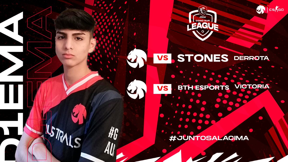 australs_gg's tweet photo. #MSIConoSur | CERRAMOS EL DÍA😼

Luego de una larga jornada de partidas terminamos el día de MSI Cono Sur 1-1 después de que nuestros rivales dieran W.O.💣

🆚@stonesportsteam 5-16
🆚#BTHESPORTS W.O.

Seguimos en la fase de grupos buscando un buen posicionamiento⚡️

#GOAUS https://t.co/kewQpOOjRN