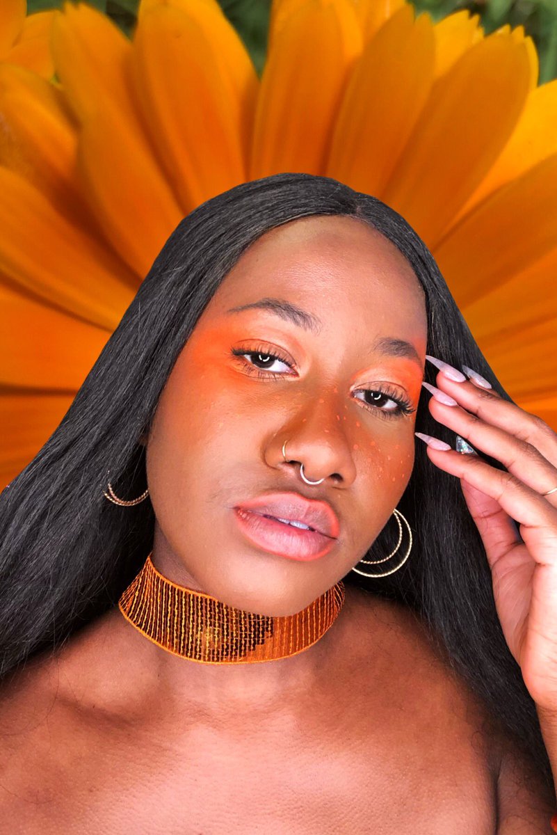 bemnia's tweet photo. 🍊Color Series Orange🍊
Shot, Styled and Makeup by ME💁🏿♂️💅🏿
If you like my content PAY ME and/or SHARE my content✨
Cashapp: $Bemnia
Venmo: Bemnia-Lathan
#colorseries #moretocome #pridemonth #pride #queerexpression #queermakeup #queerart #lqbtq #orange #orangemakeup #theythem https://t.co/o0dSP0AKAT
