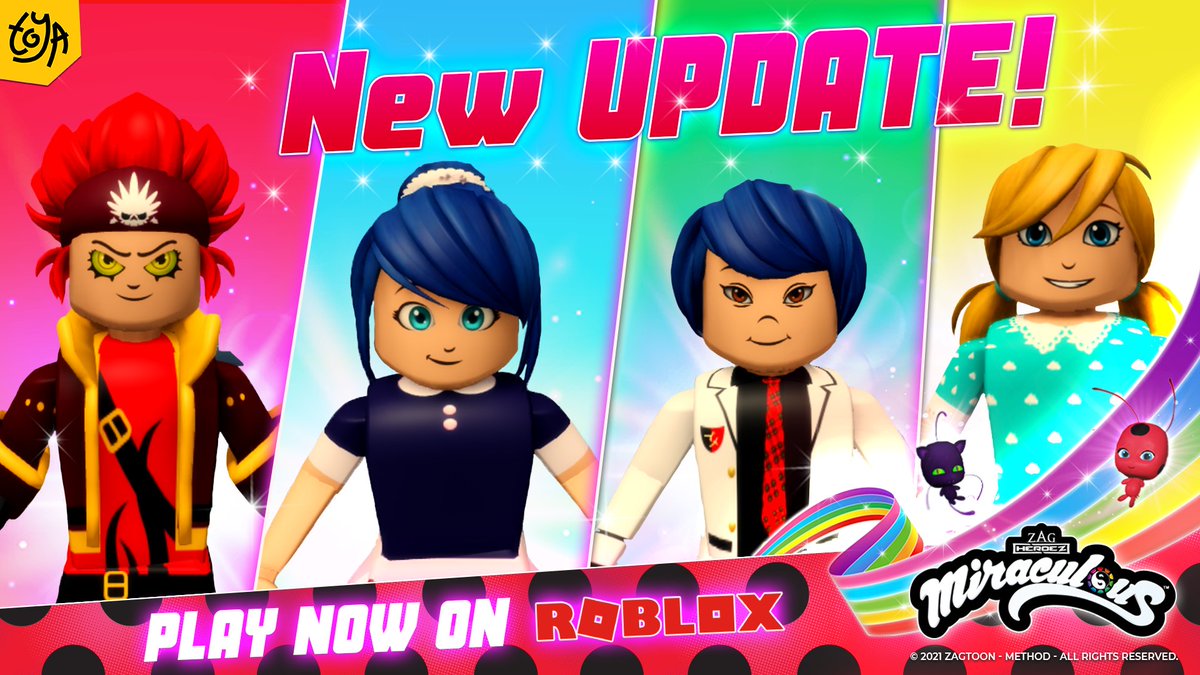 Toya Play On Twitter Miraculous Sale Update The Miraculous Pass Is Now On Sale We Have Also Added Pride Flags A Macaroon Tray And Marinette S Maid Outfit As Well As Aurora - roblox miraculous ladybug rp