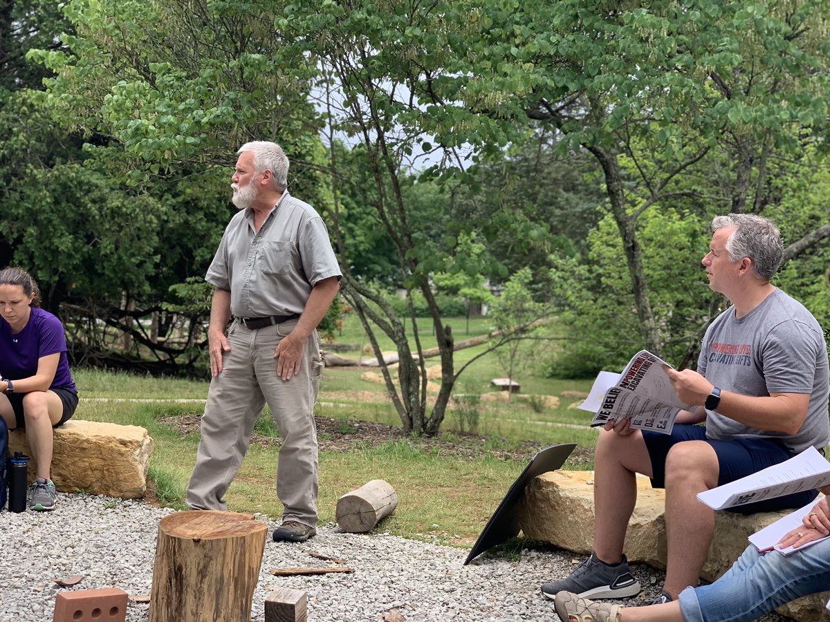 HeHeAllen's tweet photo. @npossible_ spent some time this afternoon exploring and learning about the playcosystem @BernheimForest with Claude.  #possibilities https://t.co/ogRz67X04U