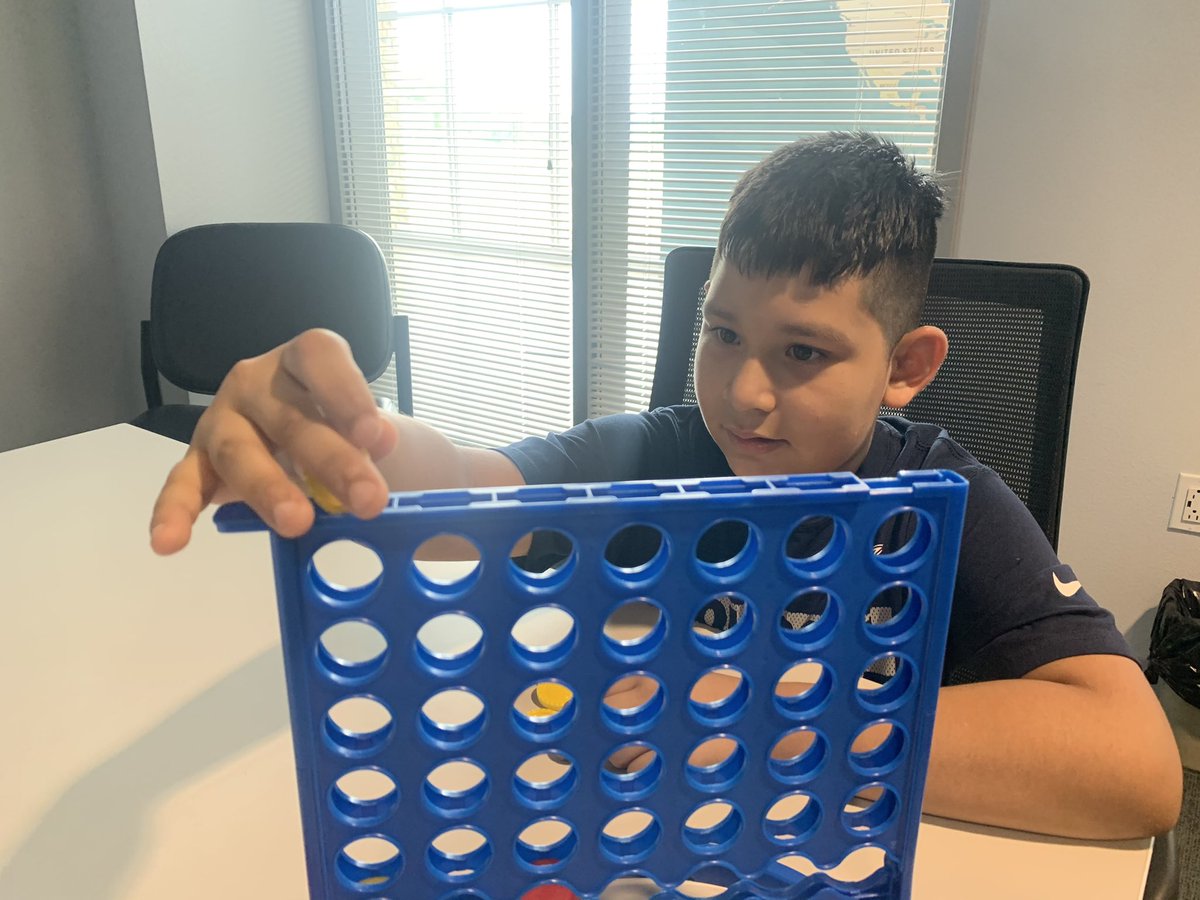 PrincipalPonce's tweet photo. Fun with my family group at Level Up! summer school! Building relationships and having a blast. @HartsBluffISD https://t.co/1UMIsAULkN