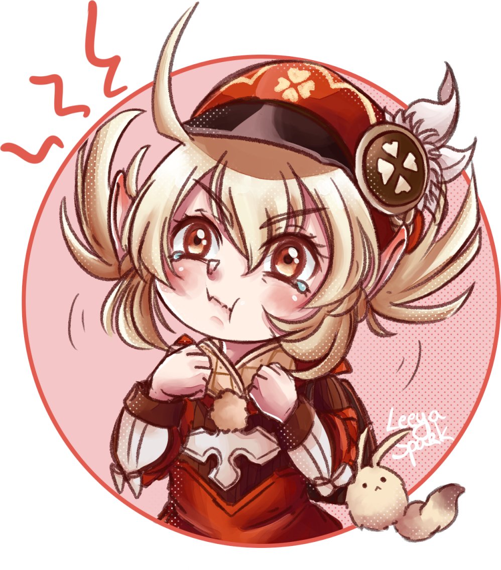 LeeyaSpark's tweet photo. Little Klee sticker for the Genshin contest! 😄

#GenshinImpact https://t.co/gDz6siBEFO