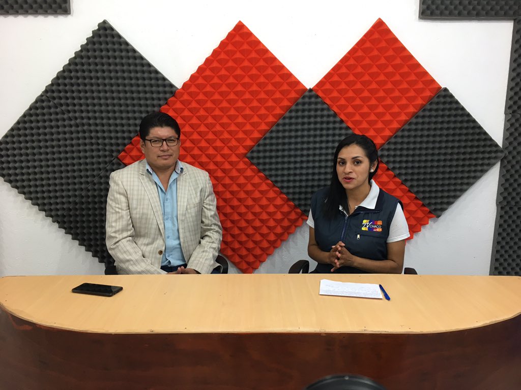 GoberNapo's tweet photo. .@wilovillagomez, Gobernador de Napo, a través de Tv Chaco, informa sobre los ejes de gestión en los que trabajará al frente de @GoberNapo y las primeras acciones desarrolladas en territorio.

 #GobiernoDelEncuentro 
#JuntosLoLogramos https://t.co/bakueGtMN3