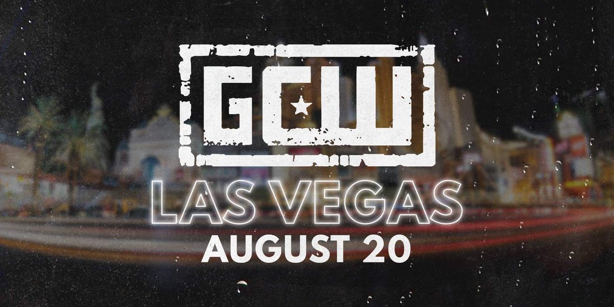 GCWrestling_'s tweet photo. *NEW SHOW ALERT*
GCW returns to LAS VEGAS on Friday, August 20th!
Details TBA soon... https://t.co/sQ2fn1yzeQ