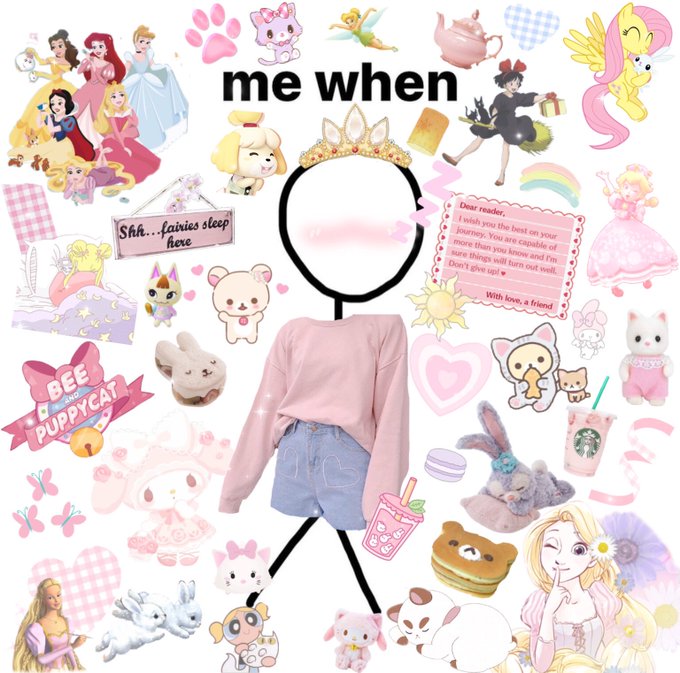 🤍🌸☁️🌷🎀🐇✨ 