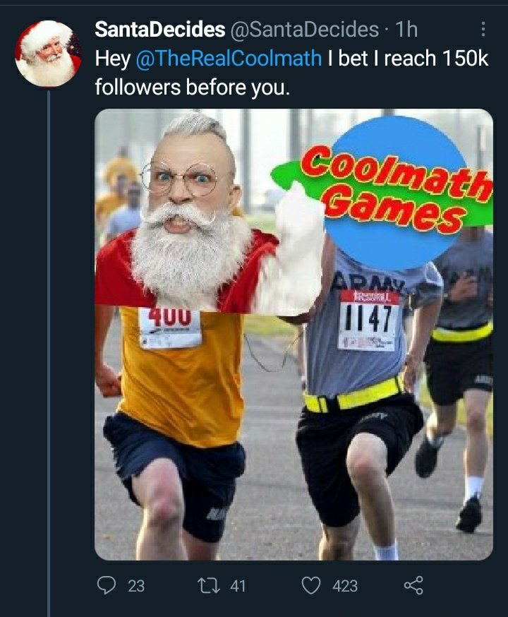 SantaDecides's tweet photo. I gave you gifts as a child, they gave you math.
Retweet to help Santa! https://t.co/iHjfwDhajP