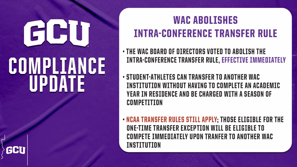 GCU Compliance tweet media