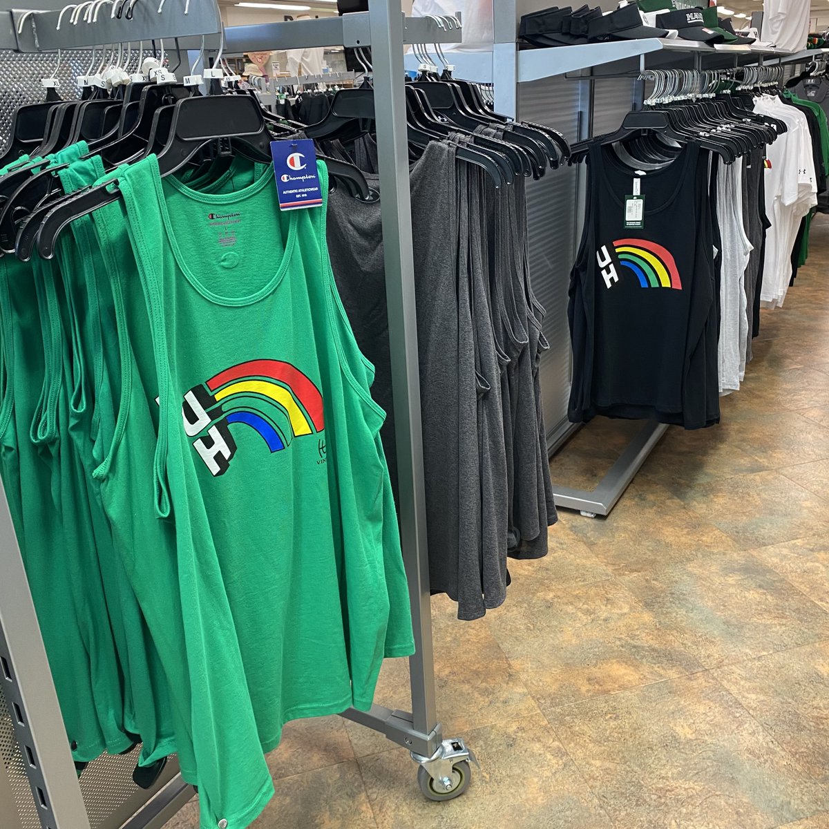 HZoneOnline's tweet photo. Summer is here! ☀️🥵 Enjoy 50% OFF all men’s and women’s tanks until the end of this month! Visit our store or website to see what other items are on sale for the month of June!

#uhmanoa #manoabookstore #uhbookstore #uhm #universityofhawaii #gobows #uhwarriors #hzone https://t.co/6ump63GnXN