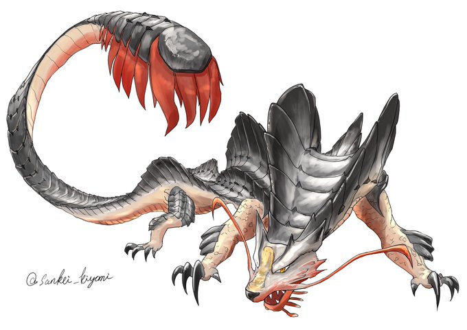 モンスターハンターライズのtwitterイラスト検索結果