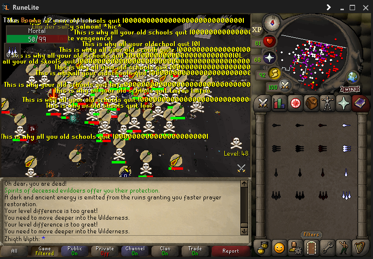 ancientfuryrs's tweet photo. THE DOGS STOOD NO CHANCE IN P2P TODAY, AND DIDN'T EVEN BOTHER SHOWING UP TO F2P! WHILE FIGHTING TEMPEST IN F2P, WE SIMULTANEOUSLY ENDED @ANTIAF IN P2P 😂 PLEASE, KEEP FEEDING US! https://t.co/wvGp13K5Y1