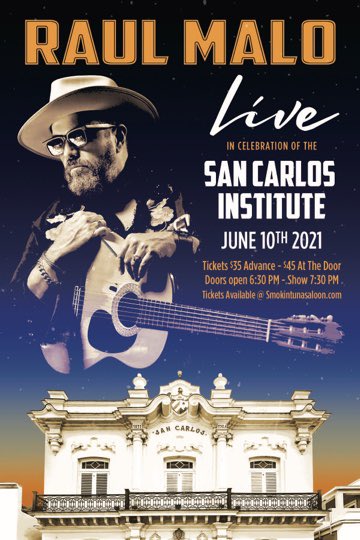 Last chance for $35 tickets for the Rail Malo Show @ San Carlos Theater, mañana they go to $45 so hurry now and get your tickets at smokintunasaloon.com
