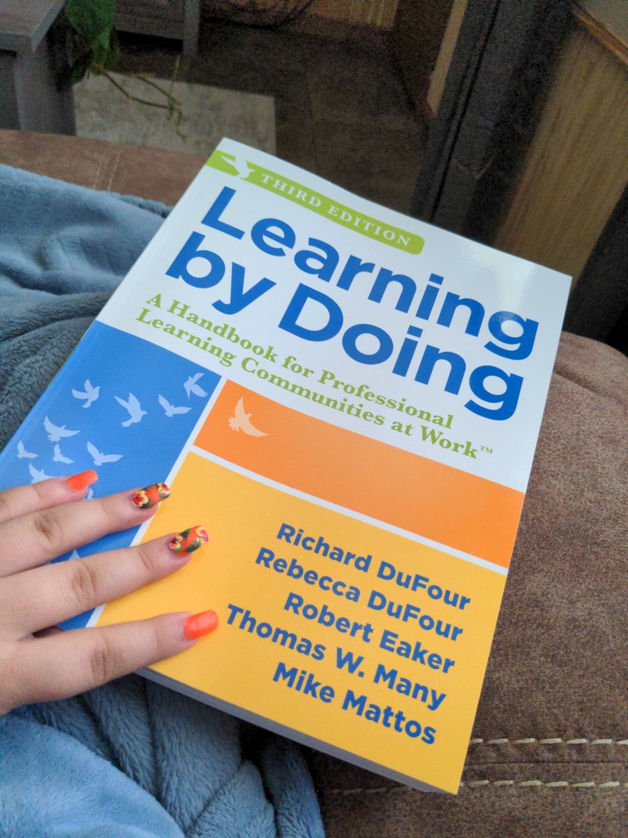 MsAshtyn's tweet image. First teacher book read of the summer. Spent 3 days learning and hearing about the PLC process. Now time to read and learn some more. #teachersneverstoplearning