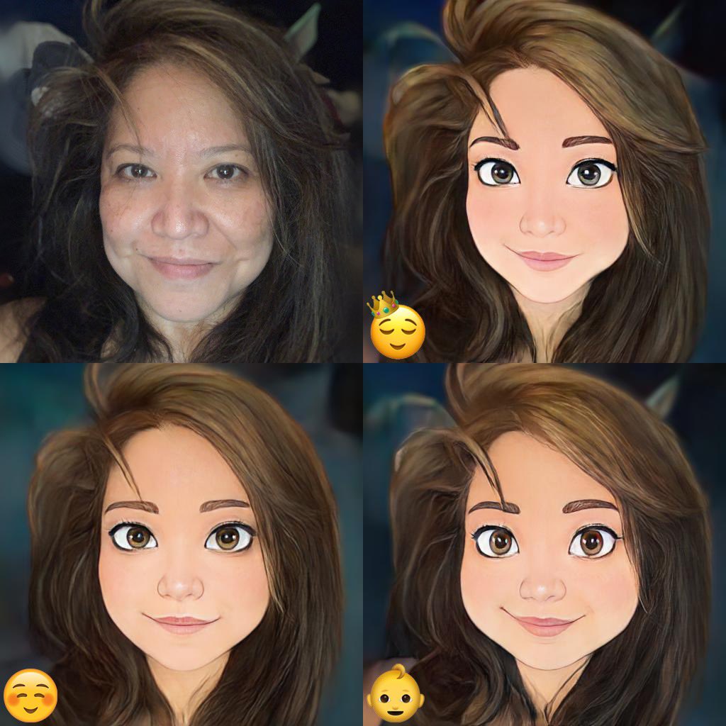VickyVictoriaG's tweet photo. Voila app makes me animated and I can’t say I hate it! #cartoon #imcute #yesimvain #filipinaprincess #queenvictoria @disneyplus https://t.co/p98z7iV3wd