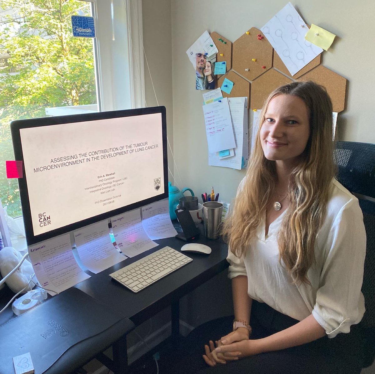 Yesterday, I defended my PhD in Interdisciplinary Oncology at <a href="/UBC/">University of British Columbia</a>. So thankful for all my peers and mentors who helped me get to this point, it truly would not have been possible without you. It takes a village... thank you for everything <a href="/TheLamLab/">Lam Lab</a> <a href="/UBCMGPS/">Medicine G+PS</a>