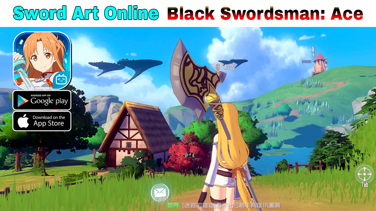 NOVO MMORPG SWORD ART ONLINE BLACK SWORDSMAN ACE MOBILE