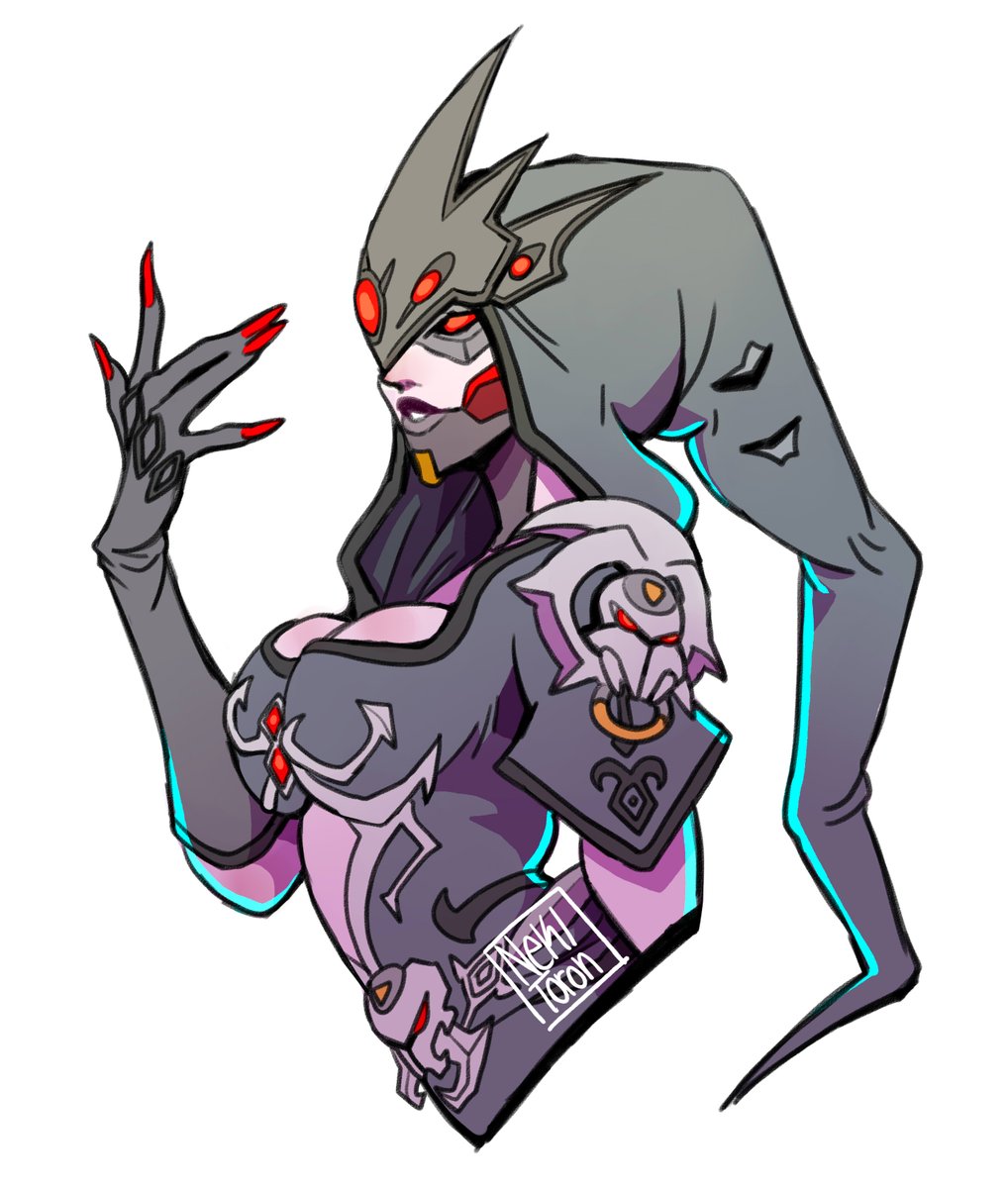 nekitoototo's tweet photo. I love this skin...🥺 "Ange De La Mort " 
#Widowmaker #OverwatchFanart #WidowmakerOW https://t.co/YTIpF6AmNf