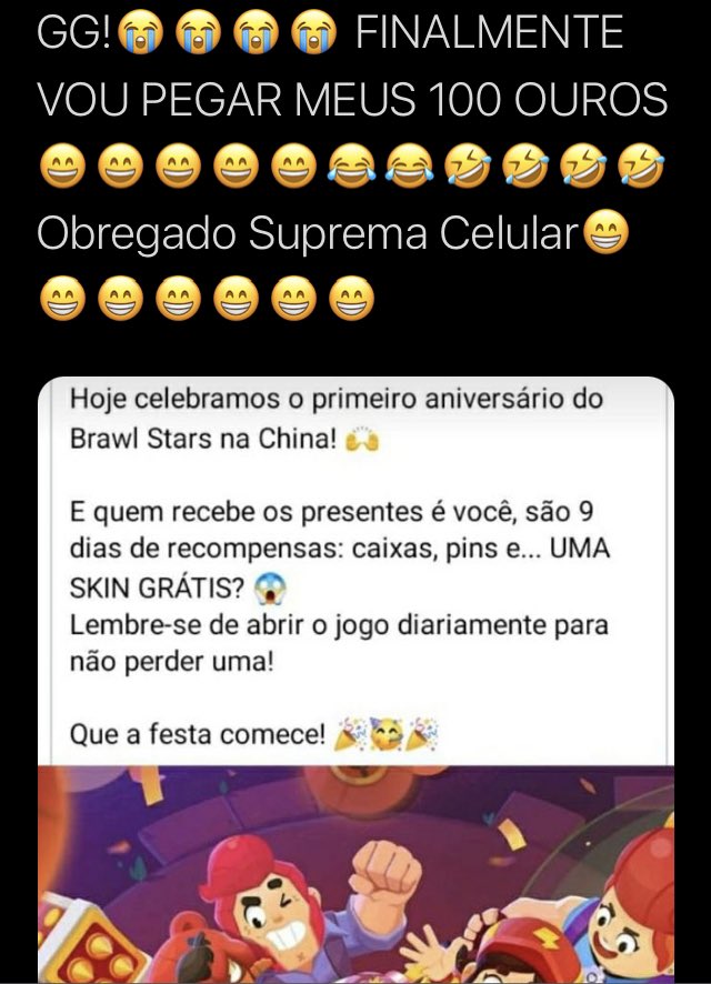 Augusto Augreis7 Twitter - inventar skin de brawl stars