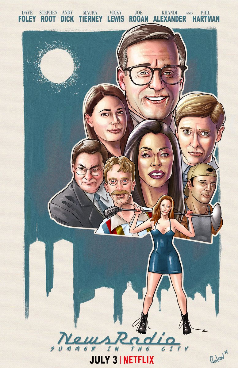 JoeLGalvan's tweet photo. Alright my fellow WNYXicans, it's been a while since I did some fan art. Hope you enjoy this one.
#WNYX
#Newsradio
#HotTown
#boysofsummer https://t.co/EgNhdqYThV