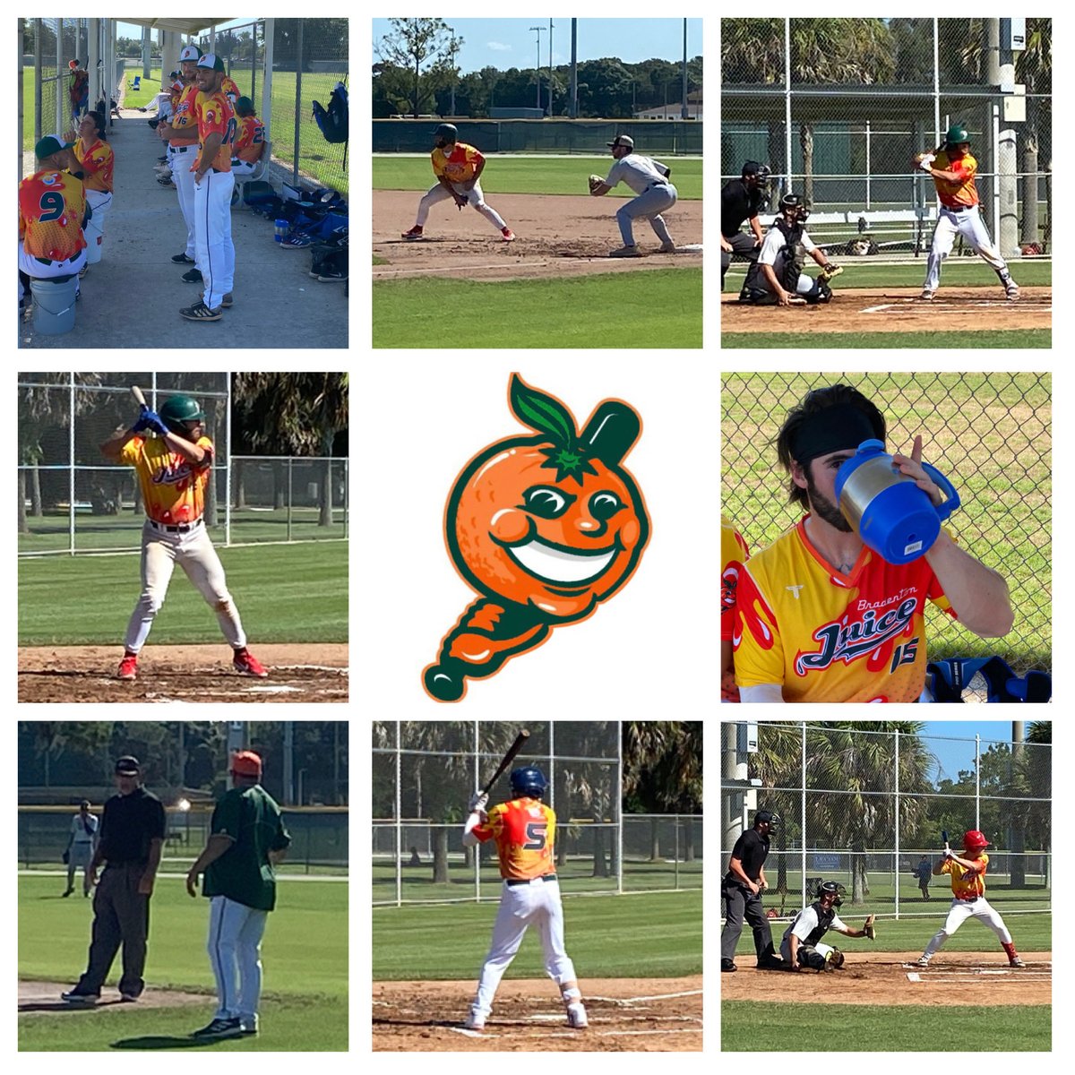 JuiceBox Baseball Opening Day! Some photos of Day 1.......the chase for REPEAT has begun! 🍊⚾️