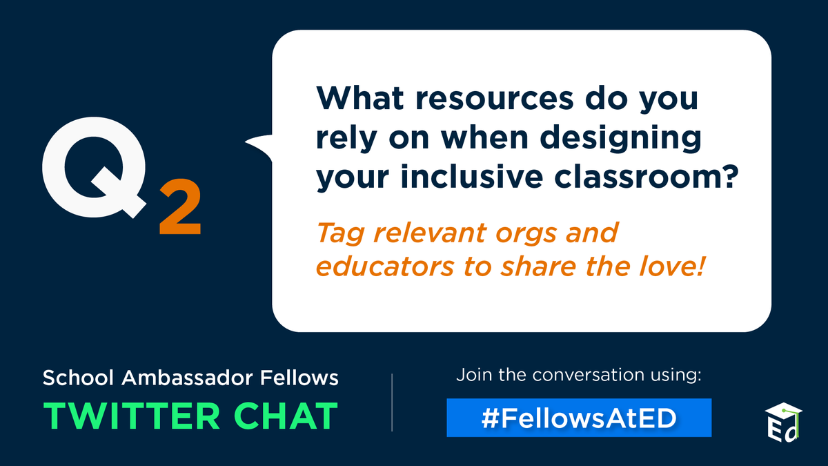 usedgov's tweet photo. 🍃 Q2 - How can school communities ensure that summer programming satisfies both academic and social and emotional needs? #FellowsAtED https://t.co/yZ3fTSM7KA