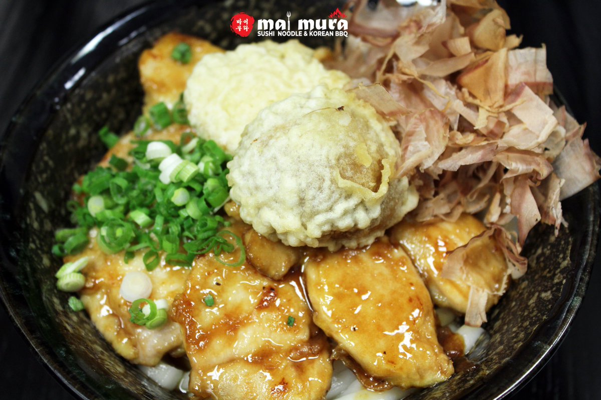 maimurabbq's tweet image. Chicken Zaru Udon🍜
Cold udon noodles with teriyaki chicken &amp;amp; egg tempura in sweet soy broth. Wanna try next time?👍🏻

#zaruudon #udon #chicken #japanesefood #japaneserestaurant #sushi #ramen #ayce #koreanbbq #towson #towsonuniversity #maimura