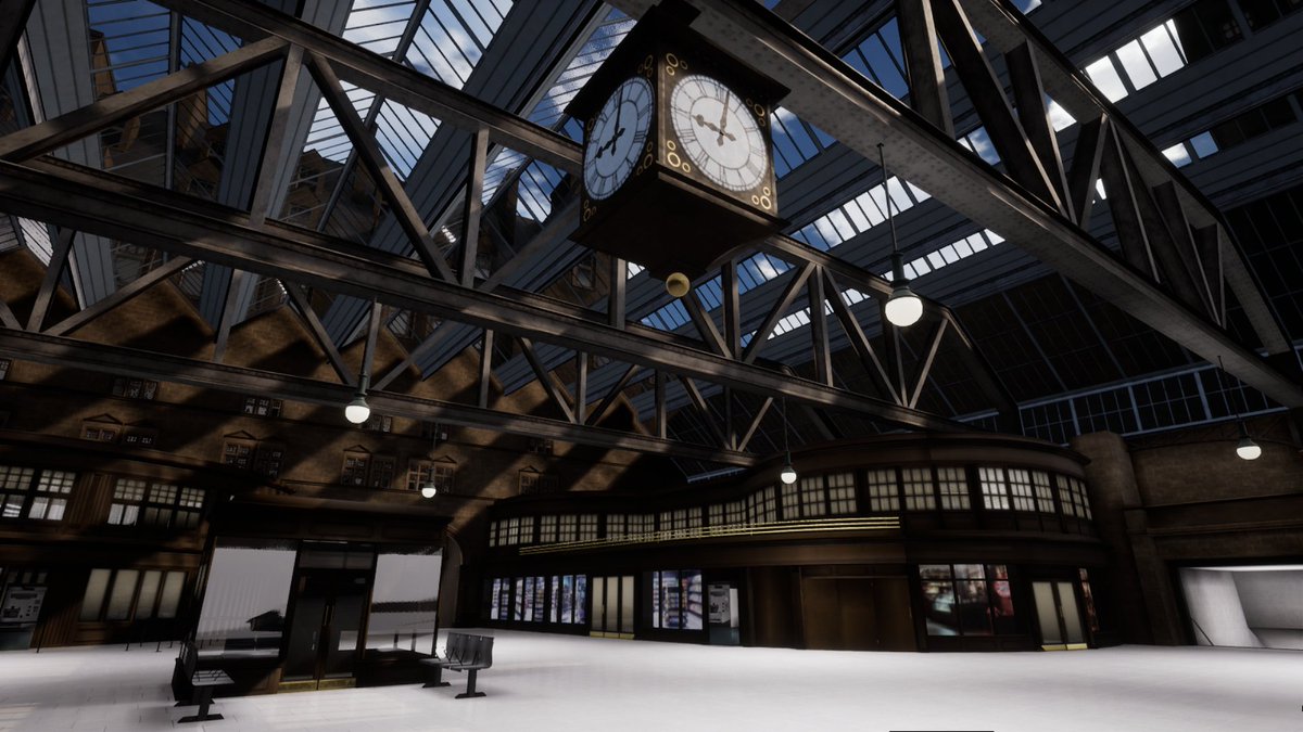 mdeuk's tweet image. Ahh it's the famous meetin' spot at @NetworkRailGLC… something's different though 😉 #Class314 #TrainSimWorld2 #XboxShare