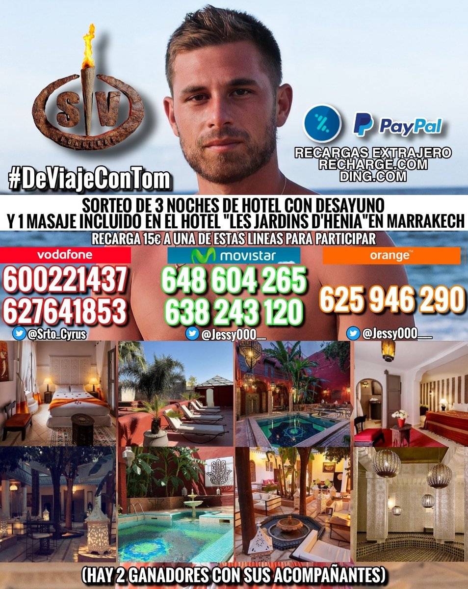 LydyHellys's tweet photo. Sabéis que Tom se lo merece 🤍🤍🤍🤍❤️🤍🤍🤍🤍🤍
Lo hemos salvado 7 veces y más que nunca necesitamos mucho apoyo para salvarlo de la 8a
La mínima aportación ayuda
Pedir línea a @Srto_Cyrus
#APorLaOctavaConTom
#Tomistas
#TeamBrussinas https://t.co/uLT0zddZ9x