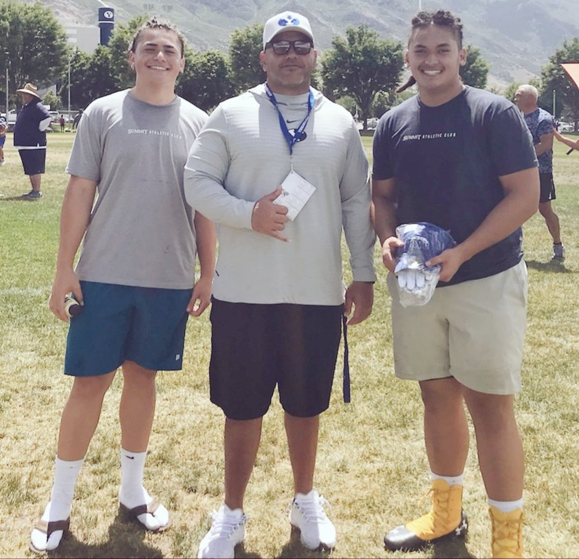 🇹🇴 #51 Stewart Taufa 🇼🇸 (@stu_taufa) on Twitter photo Grateful to earn an OL MVP at the BYU camp. Thankful to <a href="/Coach_DFunk/">Darrell Funk</a> and the <a href="/BYUfootball/">BYU FOOTBALL</a> staff for the awesome learning experience! Because of my <a href="/BossSkilllz/">B.O.S.S. Skillz Training LLC</a> family and <a href="/Coach_taps/">Coach Tapasa</a> I'm always ready! #DHills <a href="/feula94/">Vince Feula</a> <a href="/CoachLaumatia/">Benson Laumatia</a> <a href="/MooseB90/">Moose Bingham</a> <a href="/BrandonHuffman/">Brandon Huffman</a> <a href="/bangulo/">Berta Portuondo Angulo</a> <a href="/247Sports/">247Sports</a> Grateful to earn an OL MVP at the BYU camp. Thankful to <a href="/Coach_DFunk/">Darrell Funk</a> and the <a href="/BYUfootball/">BYU FOOTBALL</a> staff for the awesome learning experience! Because of my <a href="/BossSkilllz/">B.O.S.S. Skillz Training LLC</a> family and <a href="/Coach_taps/">Coach Tapasa</a> I'm always ready! #DHills <a href="/feula94/">Vince Feula</a> <a href="/CoachLaumatia/">Benson Laumatia</a> <a href="/MooseB90/">Moose Bingham</a> <a href="/BrandonHuffman/">Brandon Huffman</a> <a href="/bangulo/">Berta Portuondo Angulo</a> <a href="/247Sports/">247Sports</a>